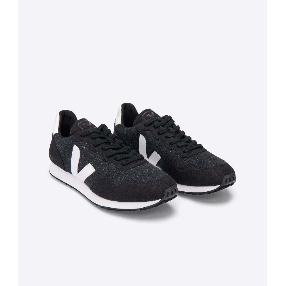 Men's Veja SDU REC FLANNEL Running Shoes Black | SG 171BEX